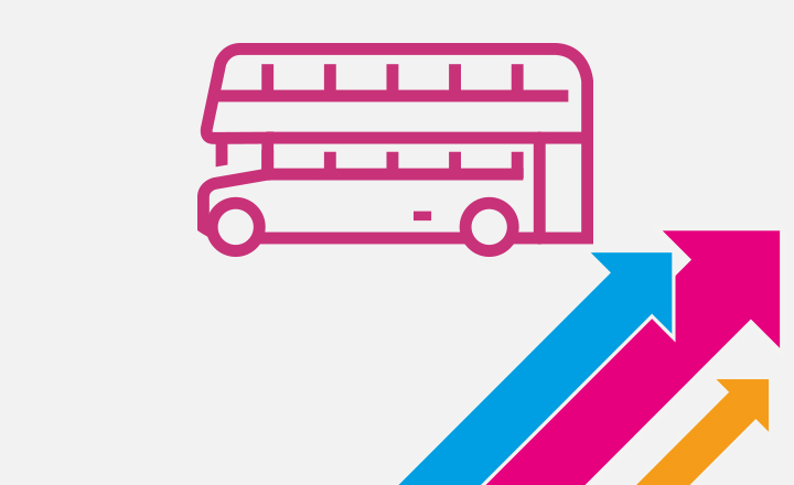 Icon representing a bus