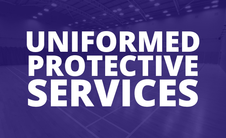 Image saying uniformed protective services