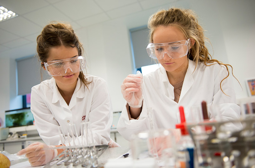We’ve recently refurbished our science labs to allow A Level biology, chemistry and physics students to study using the best in scientific equipment.