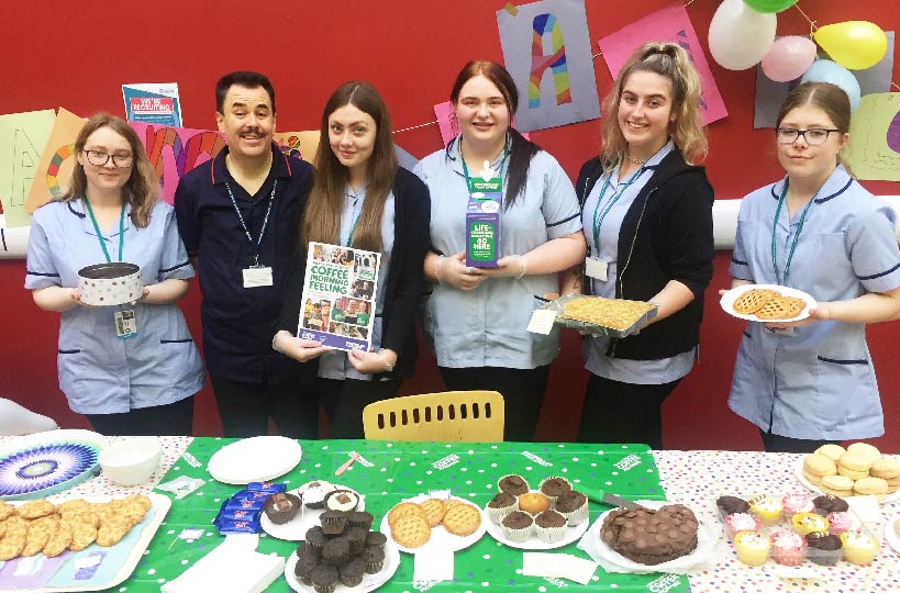 Caring students make it a bountiful bake-off. Health and social care students gave a national charity a boost with their biscuit and buns.