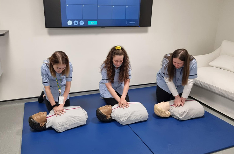 University visit expands healthcare skills. Health and social care students were treated to a tour of Nottingham Trent University’s healthcare study facilities at its Mansfield-based campus.