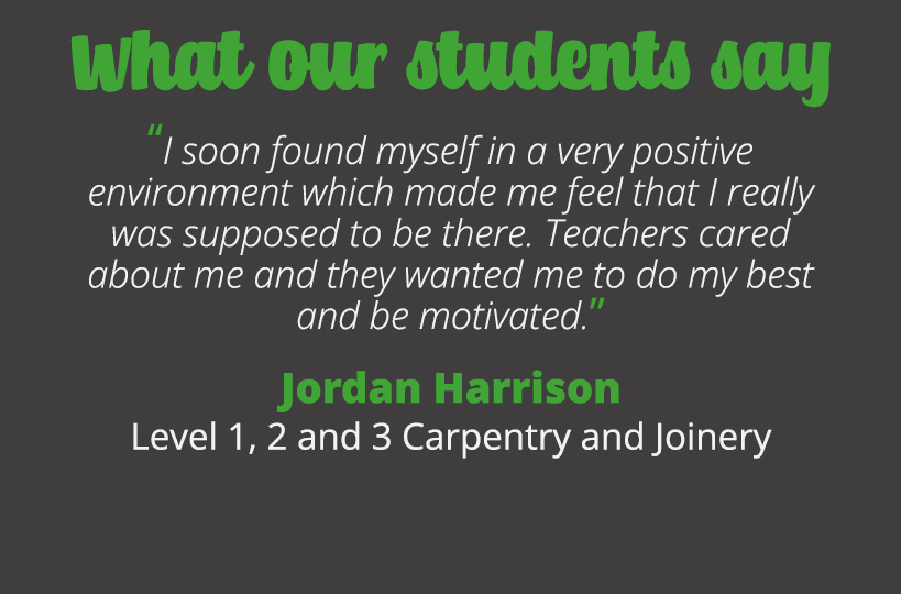 I soon found myself in a very positive environment which made me feel that I really was supposed to be there. Teachers cared about me and they wanted me to do my best and be motivated. 