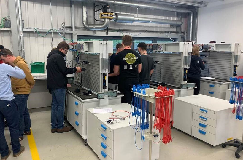 Our BTEC Level 3 Engineering students have been busy working on the newly delivered FESTO Pneumatic systems, to develop their knowledge of maintenance and fault-finding practises. 