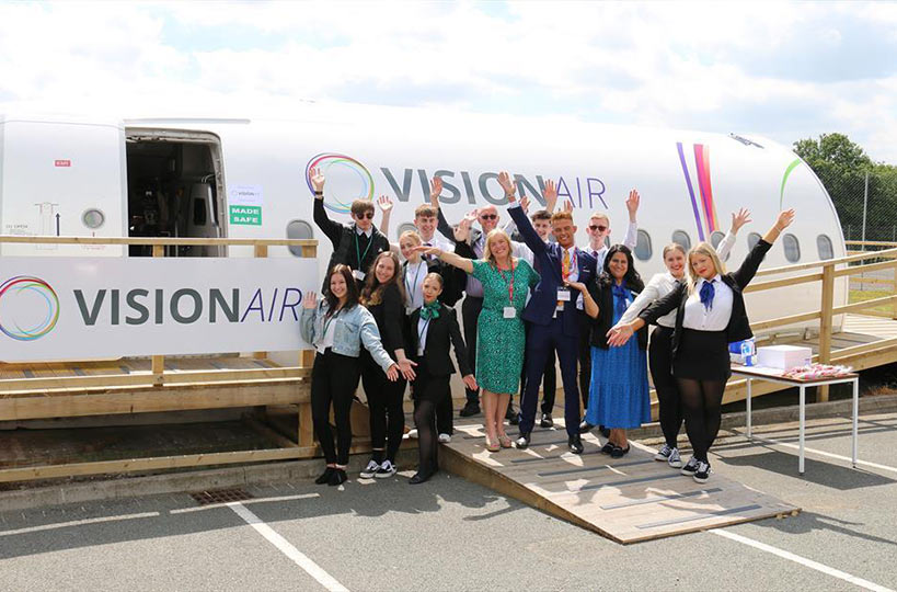 The sky’s the limit for travel and tourism students’ skills, following the launch of a new interactive classroom at West Nottinghamshire College.
