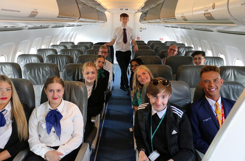 The sky’s the limit now for travel and tourism students’ skills, following the launch of a new interactive classroom at West Nottinghamshire College. 