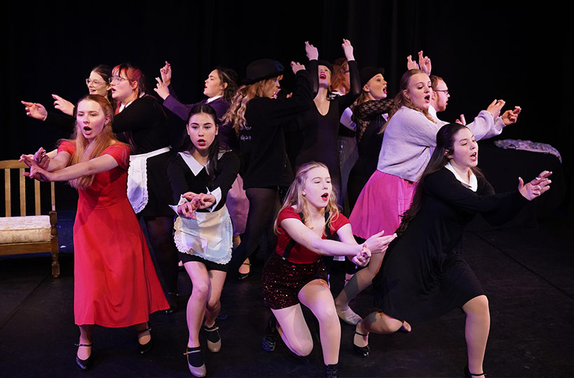 Animal Farm, The Kitchen and Golden Oldies performances by level 3 performing arts students 22/23. All of these shows were performed in our onsite professional theatre to public audiences.