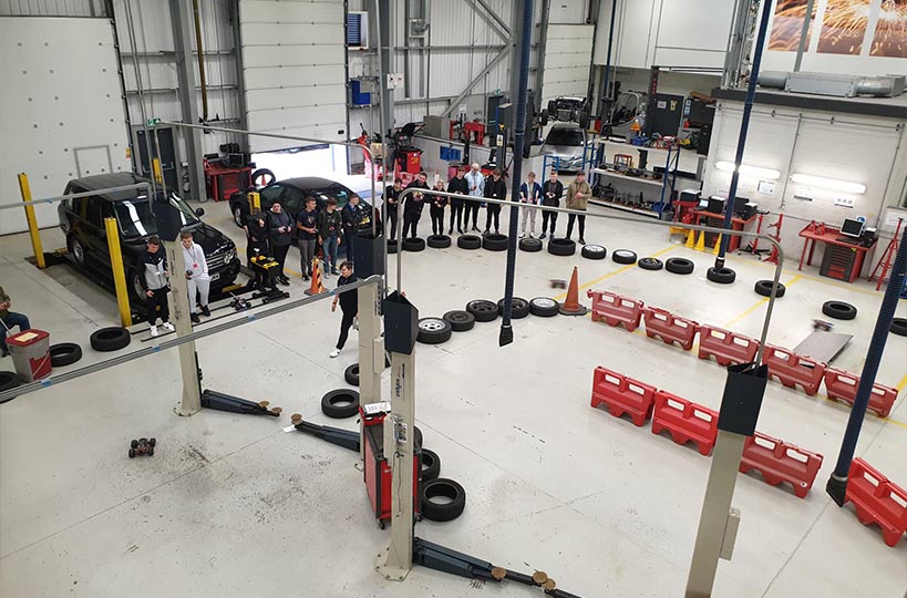 During induction week, engineering students got stuck into plenty of action. One day saw them get to grips with a radio-controlled car grand prix. Students worked together to assemble the cars and then set up teams to race.