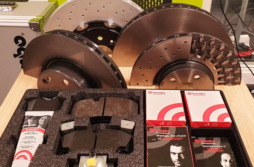 Students benefitted from specialist knowledge from Brembo, a world leader in the design, development and production of braking systems and components. They gained much needed industry knowledge and development and learned about not using copper grease on braking components.