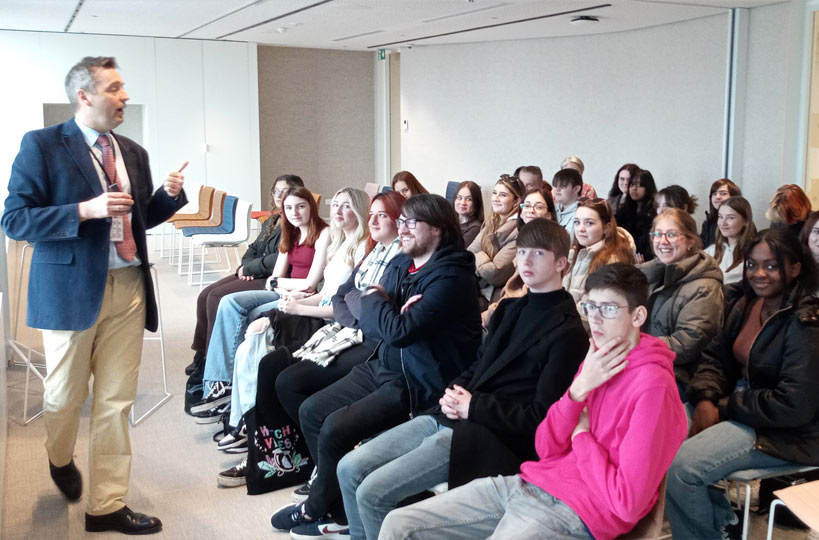 A-Level students embarked on an overseas educational trip to Belgium and the Netherlands to explore how law on the international stage compares to law in the UK.