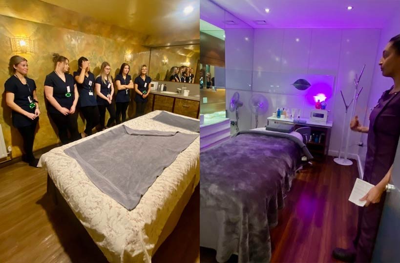 Level 3 Beauty Therapy students visited Ragdale Hall Spa in Leicestershire, staff gave them a tour around the spa and facilities and enjoyed a detailed careers presentation. 