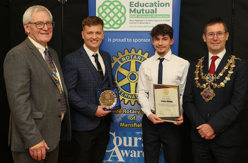 Sport and coaching student Lucas White has been honoured at a celebration of inspirational, brave young people in Mansfield. Lucas was commended for thriving on his college course after bravely deciding to return to formal education, having previously spent a year away from the classroom due to anxiety.
