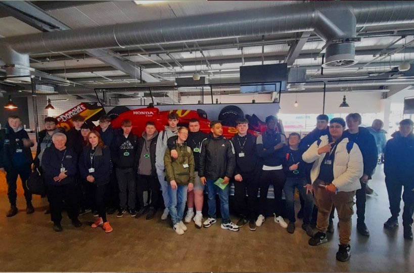 Students swapped the college’s workshops and classrooms for a day of supercars and speed – as they witnessed one of the most prestigious and popular racing events on the Donnington Park National Circuit, in the lead up to the GT Cup Championship. 
