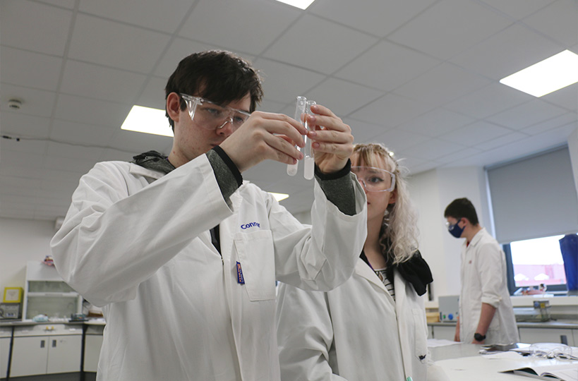 Take part in fun experiments in our labs.