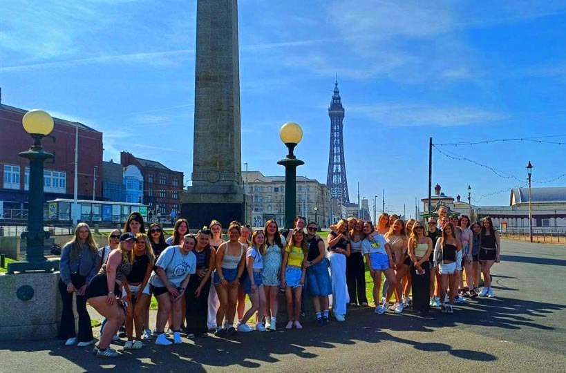 Students have been on a seaside adventure, combining business with pleasure – in sunny Blackpool! 