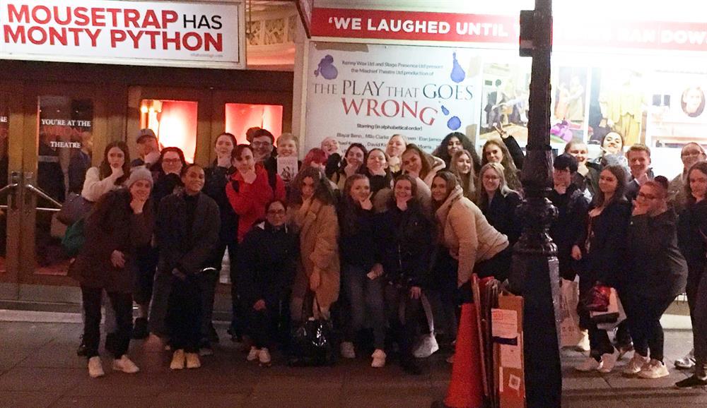 Performing arts students enjoyed a day in London seeing two top shows