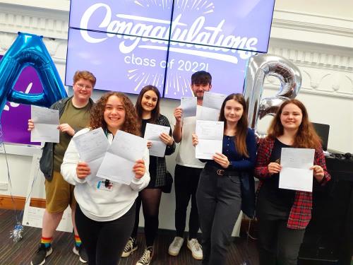 Students congratulated on A-Level and vocational results 