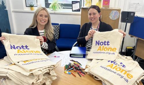 Bags of kindness from mental health service