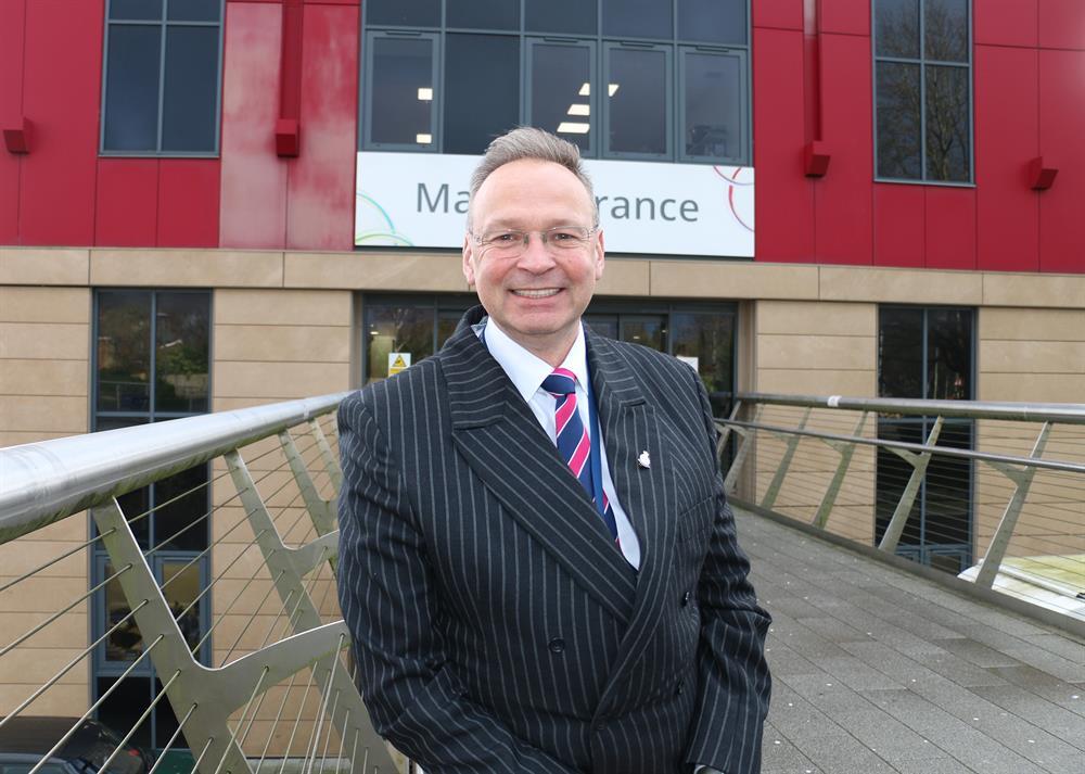 Andrew Cropley dedicated his MBE to the "incredible team” at West Nottinghamshire College. 