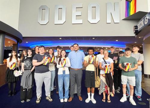 Students’ work makes it to the silver screen