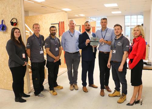 College’s construction facility awarded City & Guilds accolade