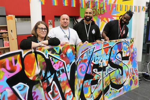 College hosts anti-knife crime roadshow