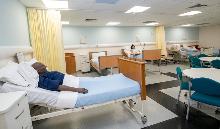 Our state-of-the-art simulated ward provides a great space to learn.