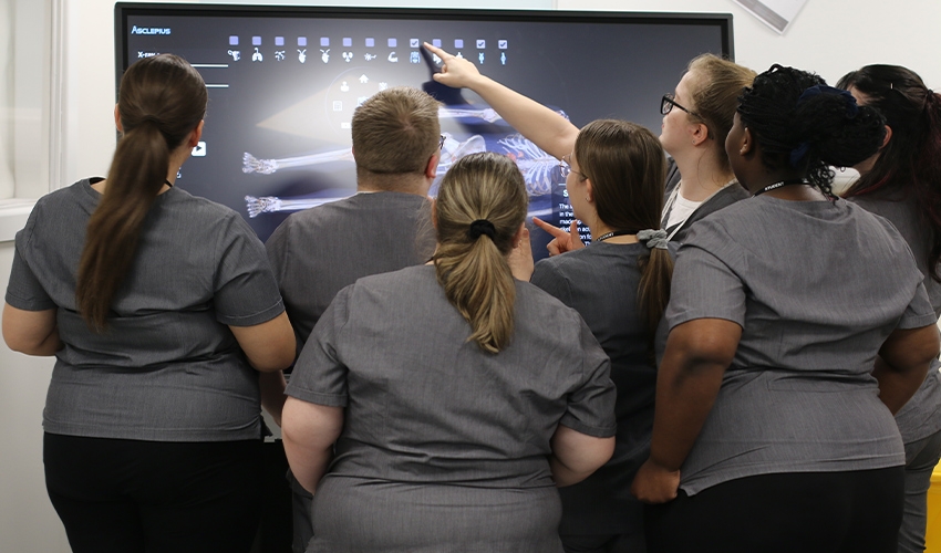 Learn about anatomy through interactive learning.