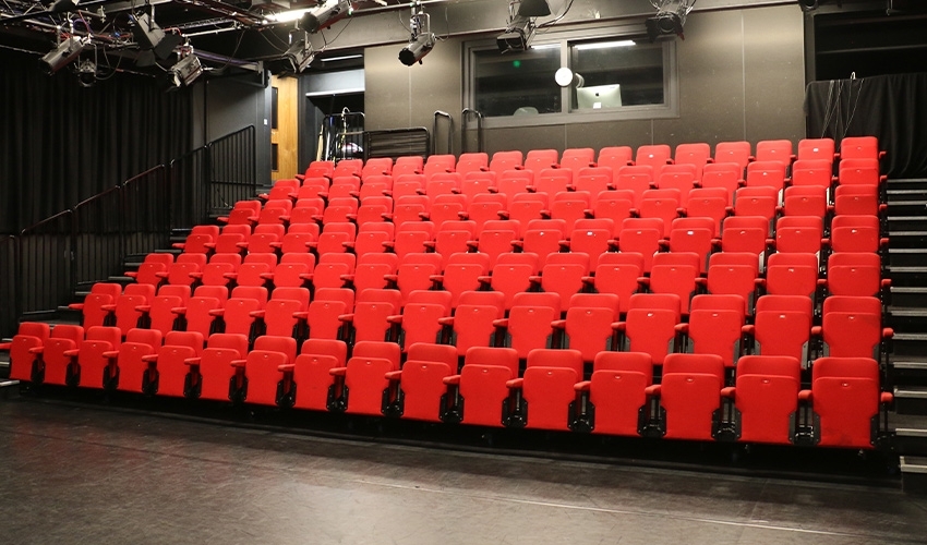 Our 150-seat theatre is home to our live shows.