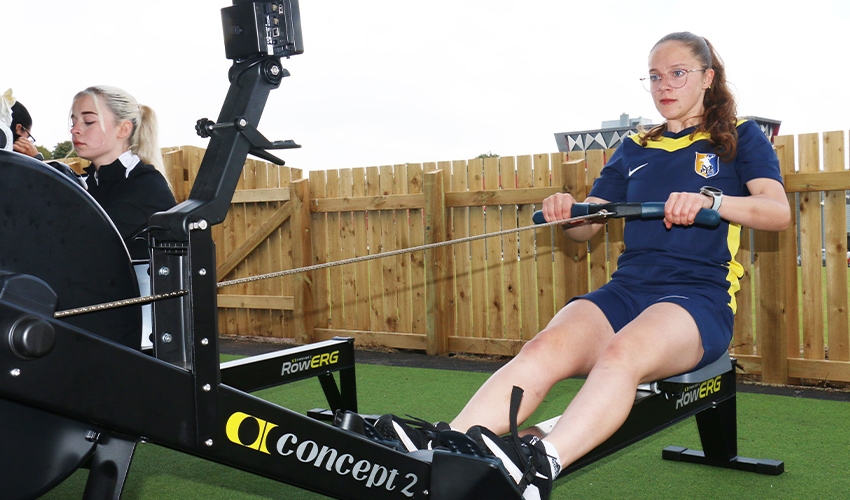 Take part in go row!